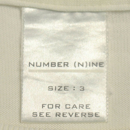 NUMBER (N)INE 2002 S/S White Jacket Size 3