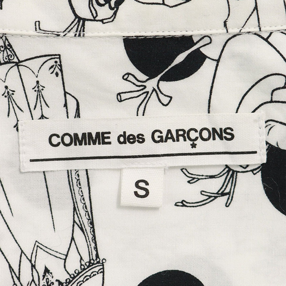 COMME des GARCONS 2014 A/W Multi Cotton Shirt Size S