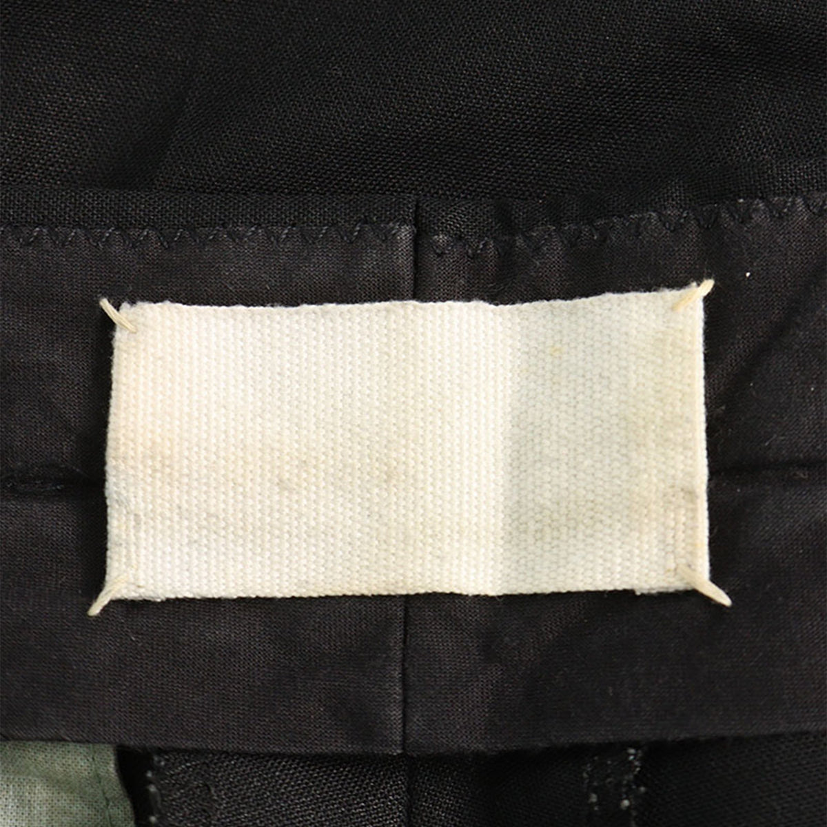 Maison Martin Margiela 2004 S/S Black Blend Pants Size 36