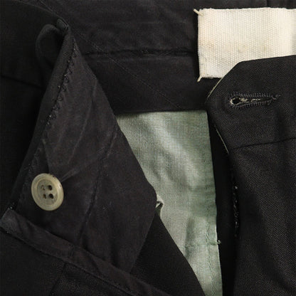 Maison Martin Margiela 2004 S/S Black Blend Pants Size 36