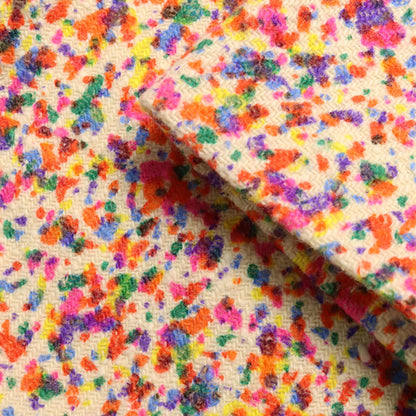 COMME des GARCONS 1992 S/S Wool Midi Skirt Multi Size S