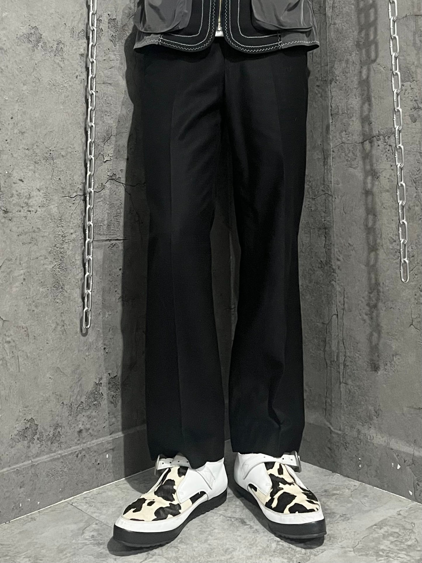 Jean Paul Gaultier Black Slacks Size 40