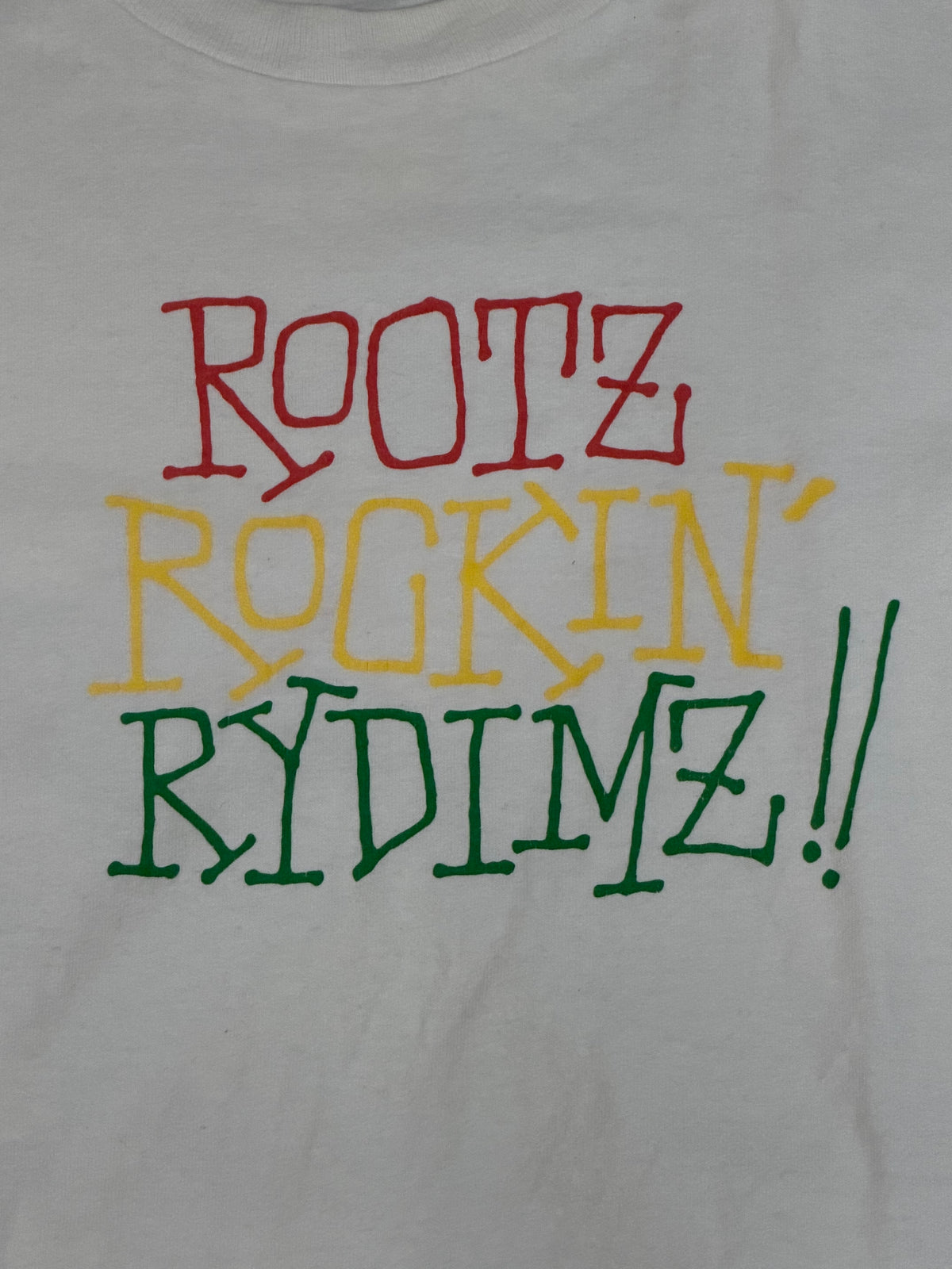 STUSSY Rootz Rockin' Rydimz White