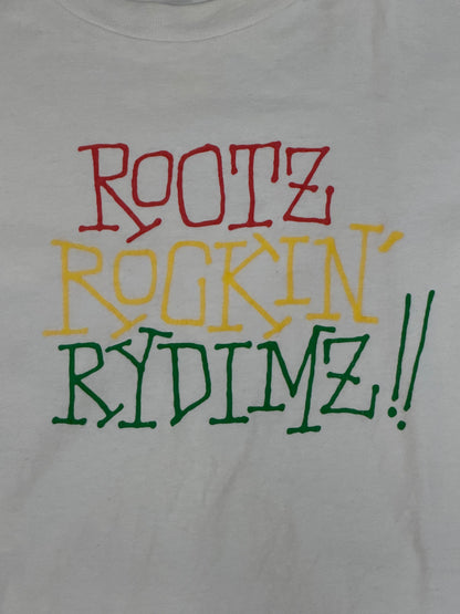 STUSSY Rootz Rockin' Rydimz White
