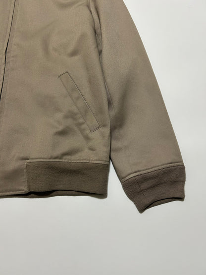 A.P.C. 2000s Ivory Cotton Blend Drizzler Jacket Size M