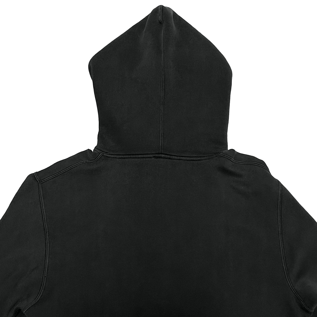 STUSSY 2000s Faded Logo Hoodie Black Size S