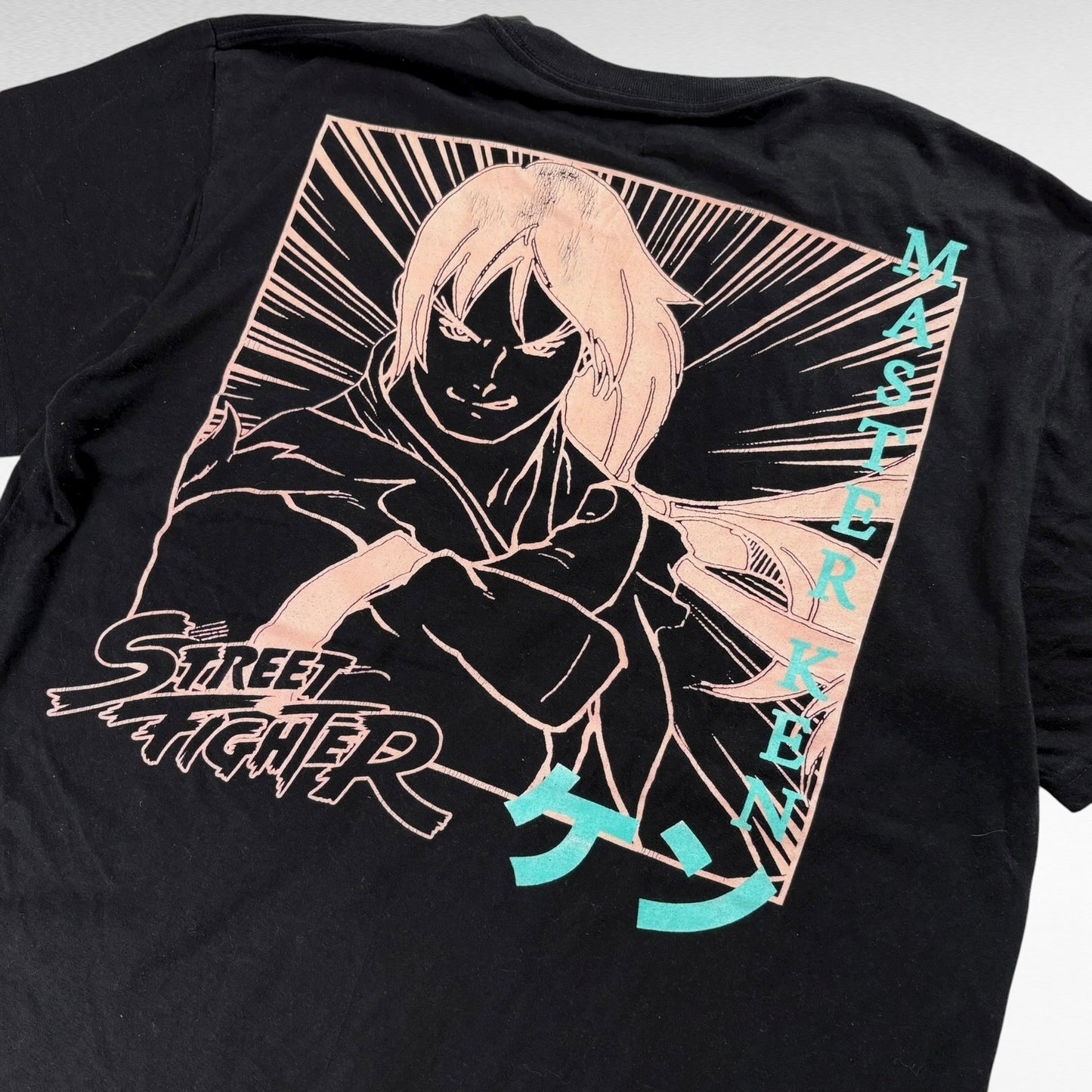 CAPCOM T-Shirt Black Size L
