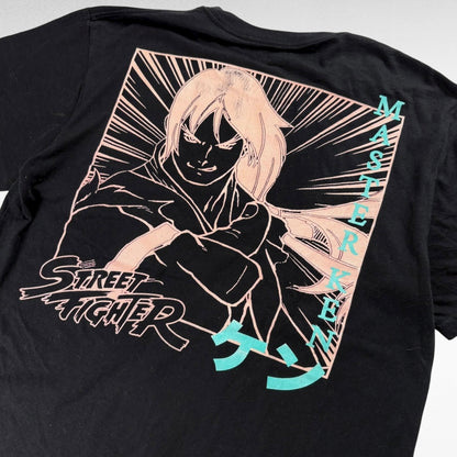 CAPCOM T-Shirt Black Size L