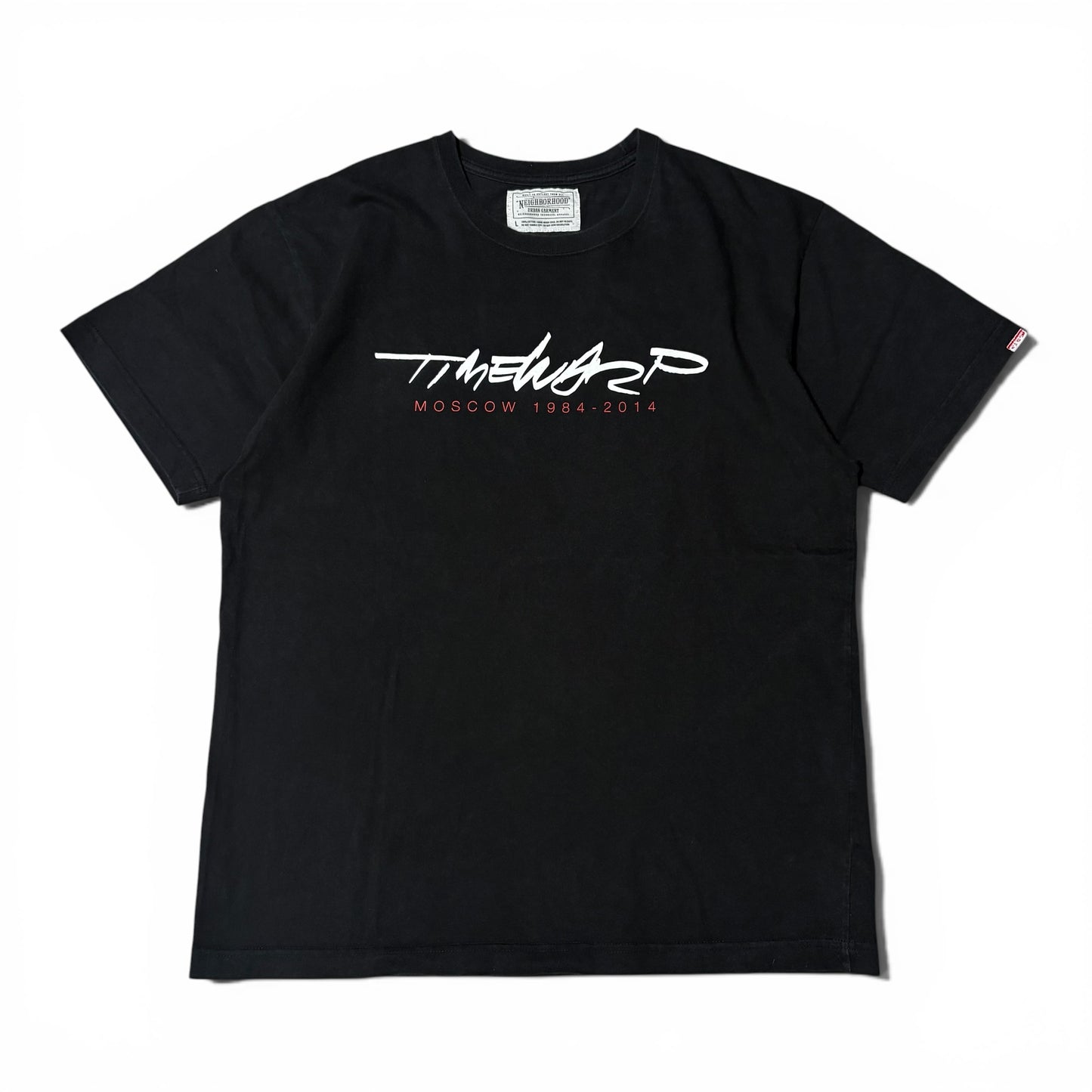 Neighborhood Futura TIMEWARP Black T-Shirt (2014) Size L