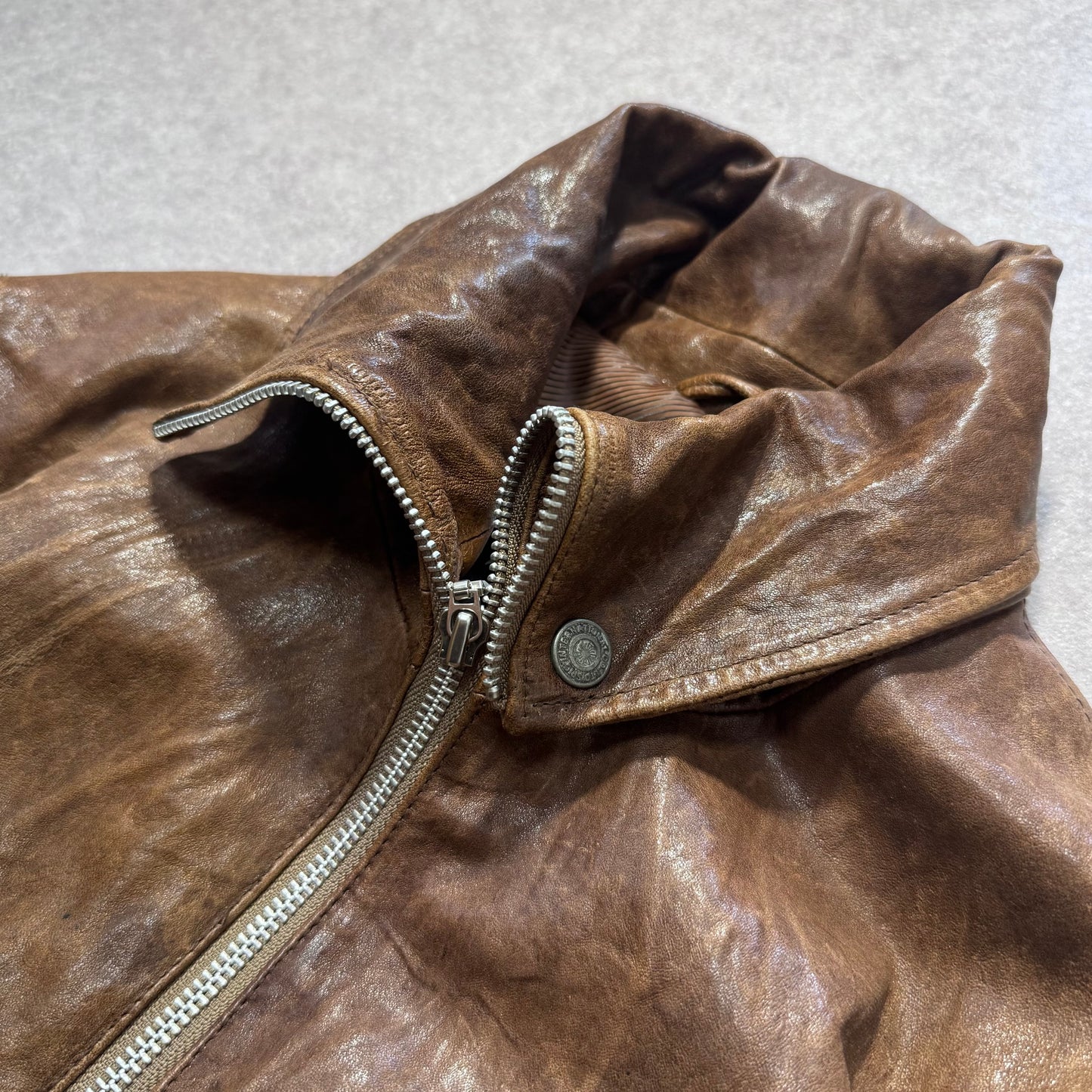 Tornado Mart Brown Long Sleeve Shirt Size S