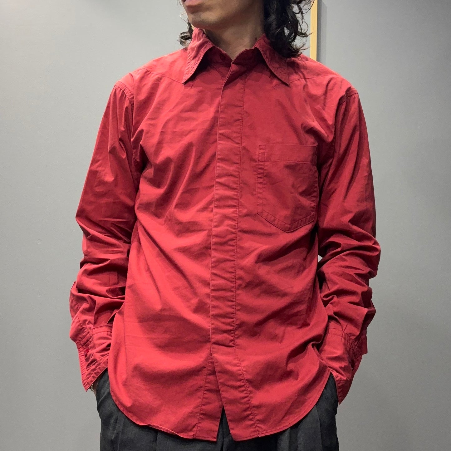 YOSHIYUKI KONISHI 90s Fly Front Shirt