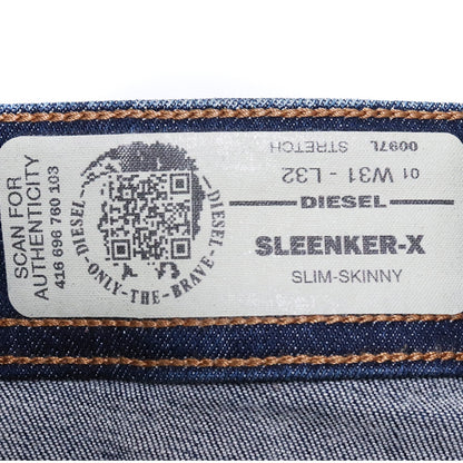 Diesel SLEENKER-X Stretch Jeans Indigo Size W31 L32