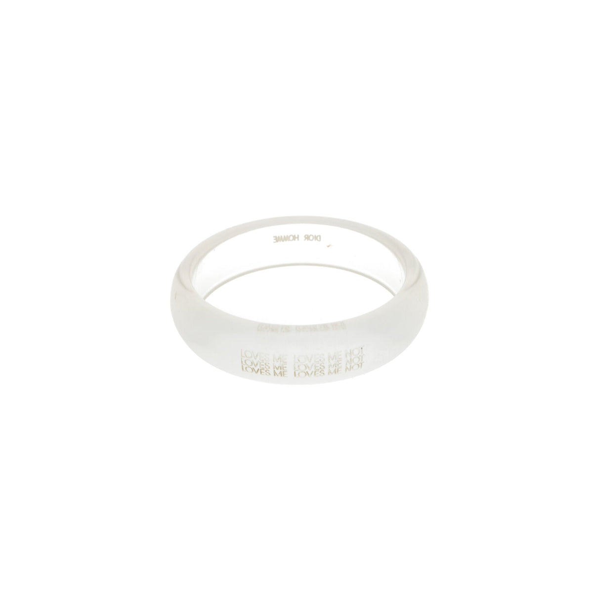 Dior HOMME 2007 S/S Clear Bracelet