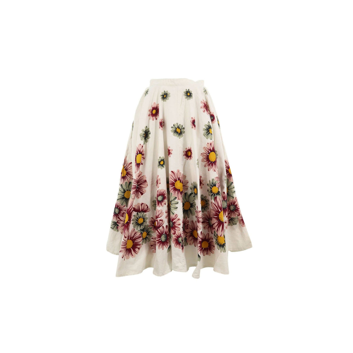 BIGI White Red Gray Skirt