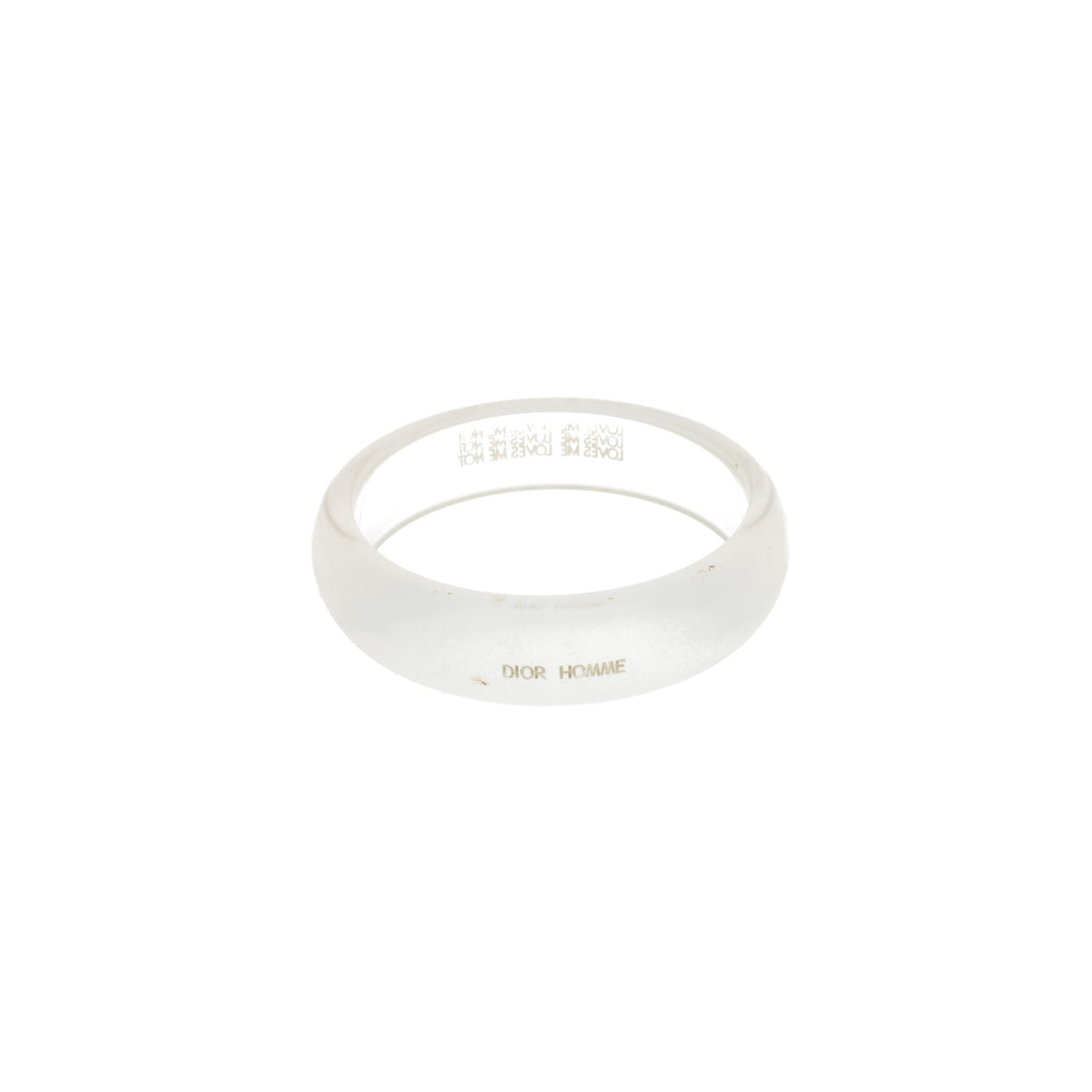 Dior HOMME 2007 S/S Clear Bracelet