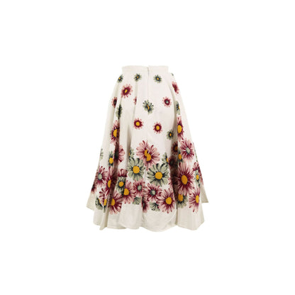 BIGI White Red Gray Skirt