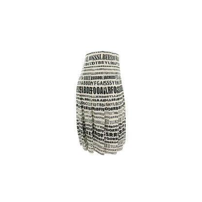 COMME des GARCONS 2004 S/S White Black Skirt Size S