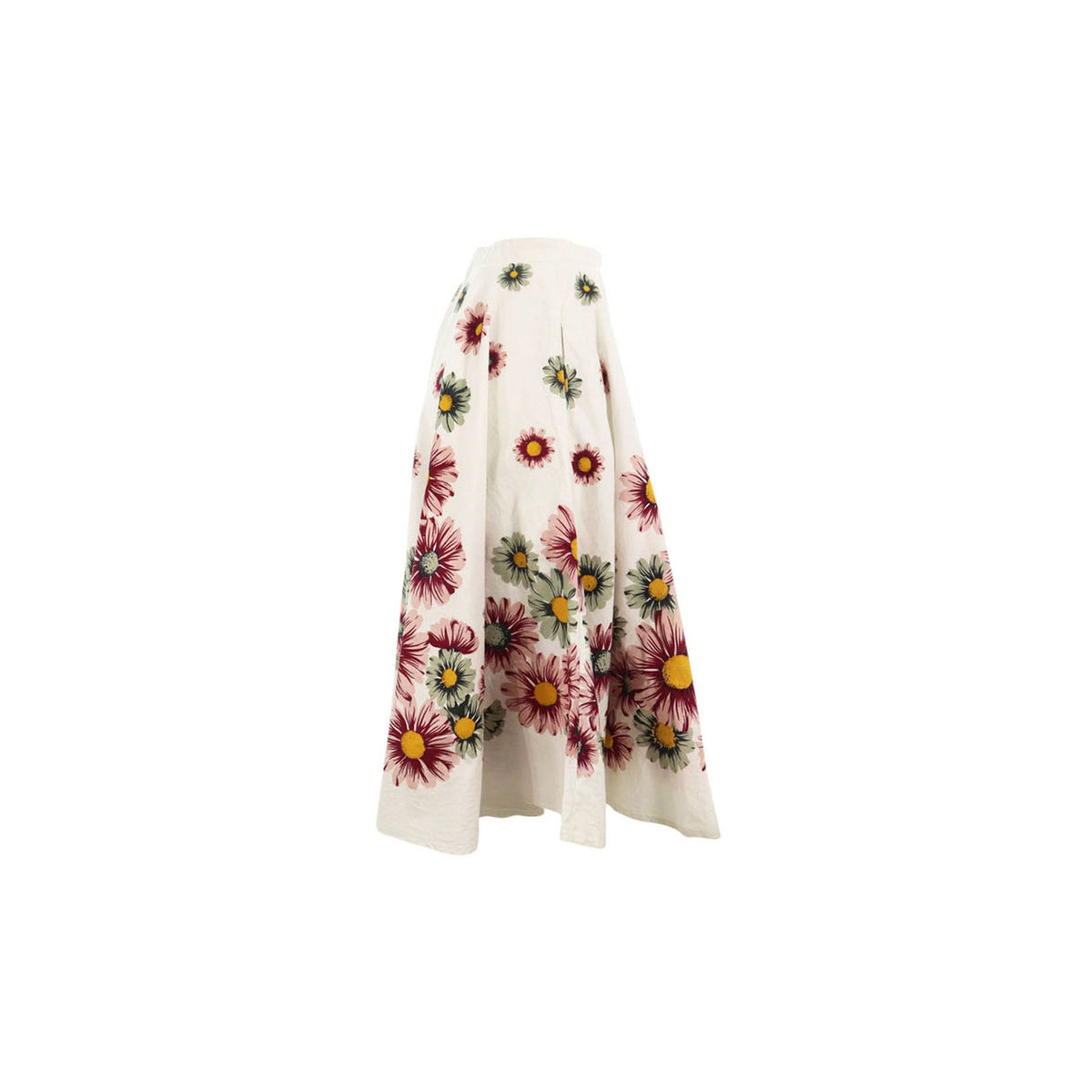 BIGI White Red Gray Skirt