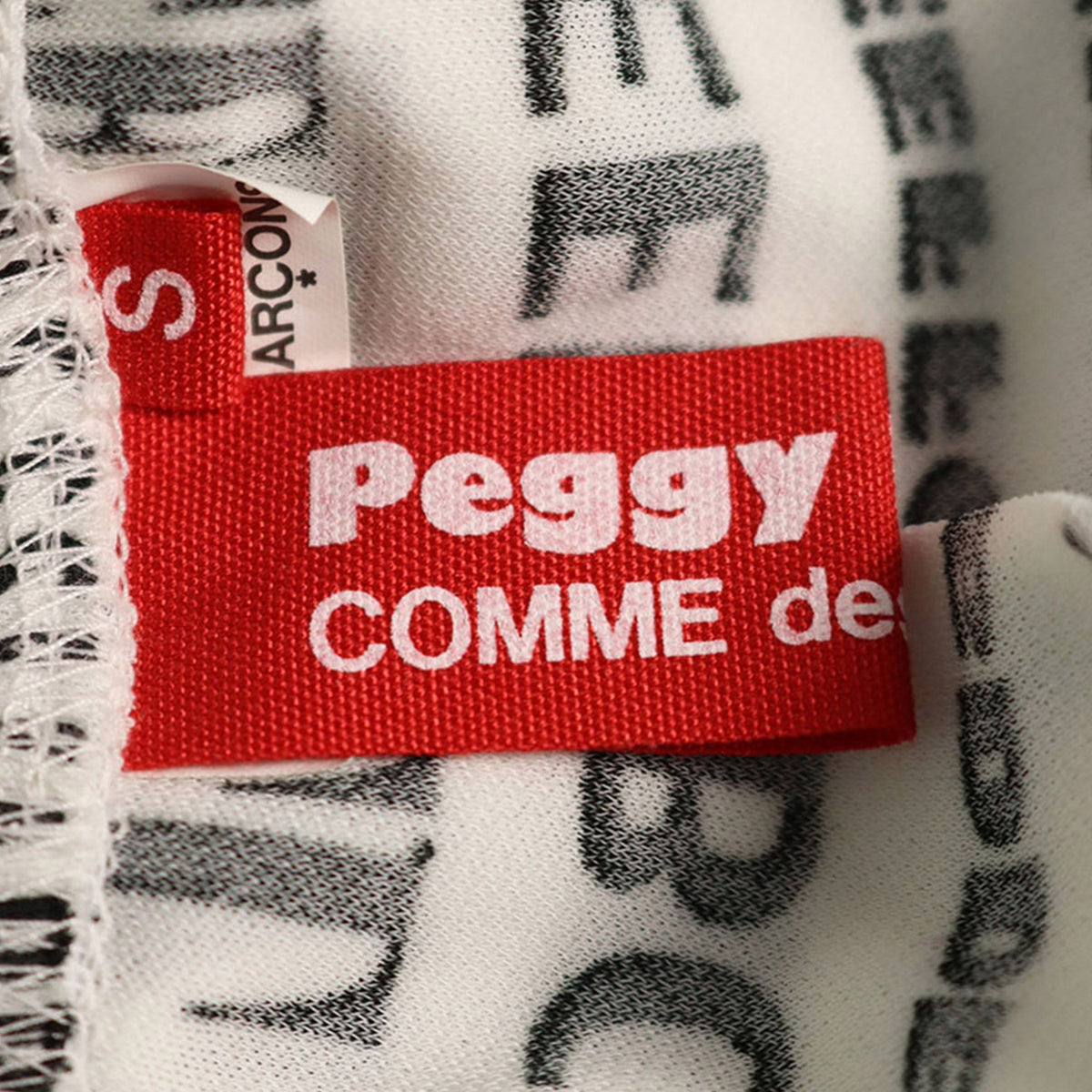 COMME des GARCONS 2004 S/S White Black Skirt Size S