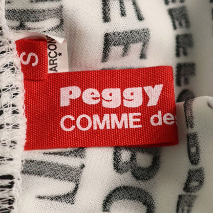 COMME des GARCONS 2004 S/S White Black Skirt Size S