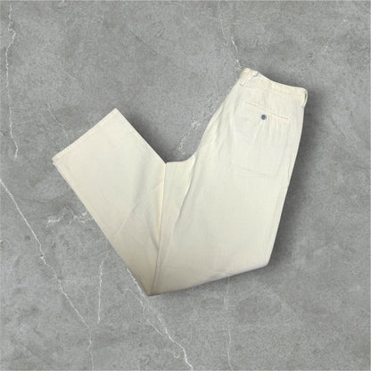 SEDUCTION de NICOLE 90s White Cotton Denim Jeans Size 50