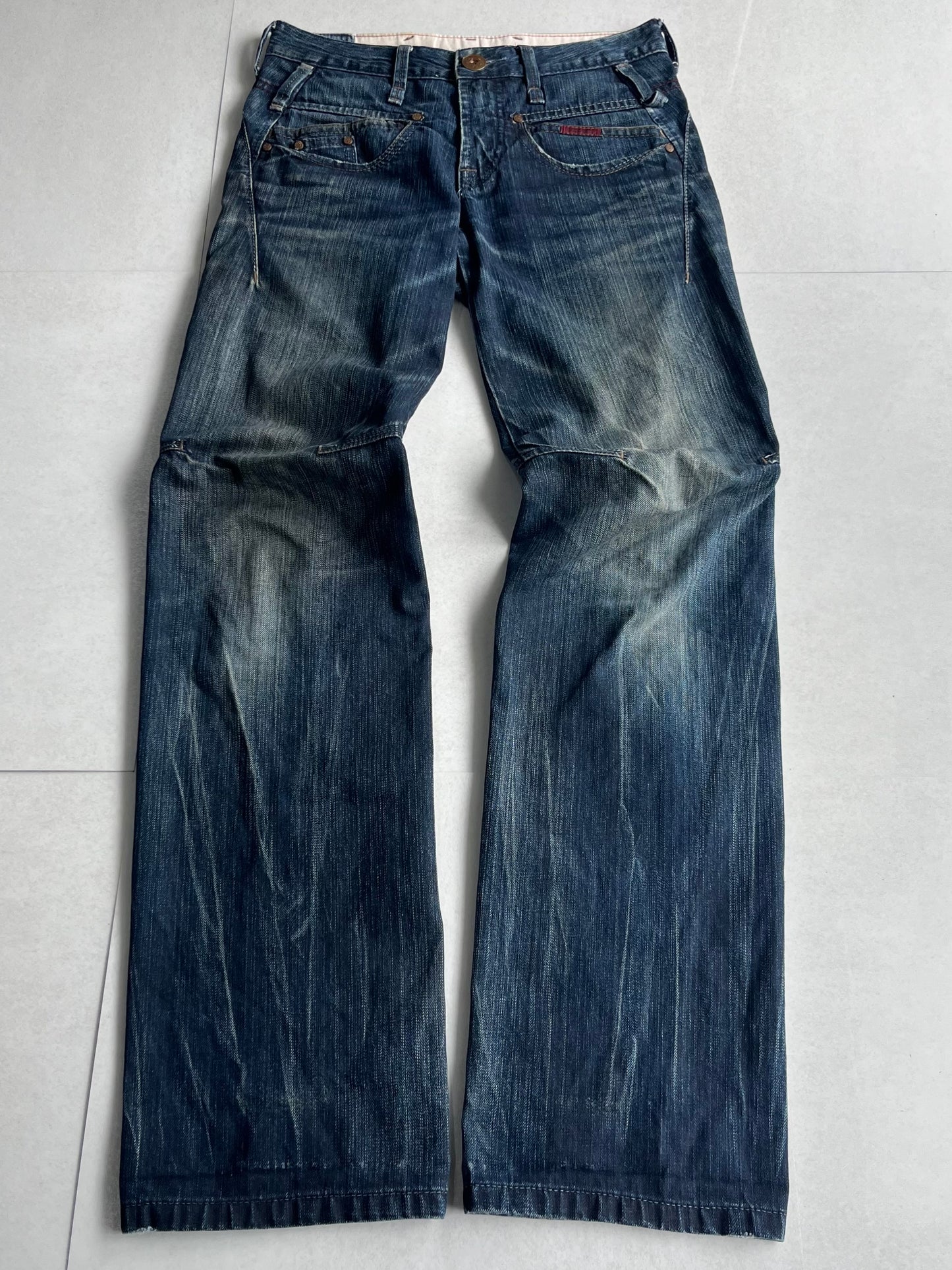 Marithe + Francois Girbaud Blue Gimmick Denim Jeans Size 40