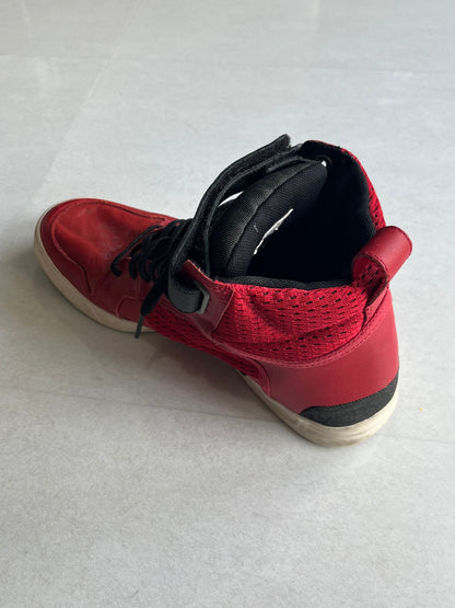 G-Star RAW Red High Cut Sneakers Size 27
