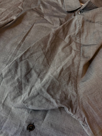 Maison Martin Margiela SS13 Deconstructed Shirt Gray Size S