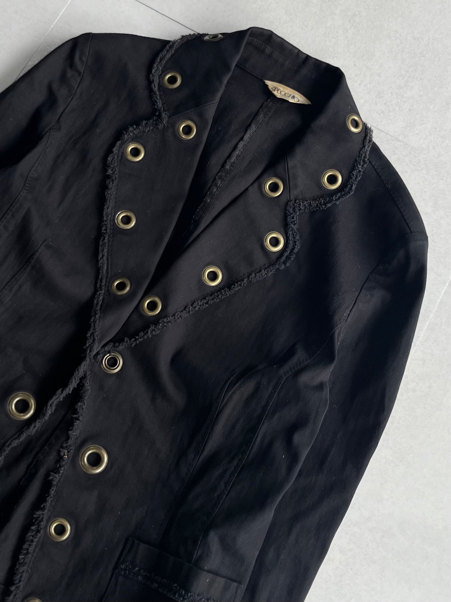 Vintage Black Y2K Gimmick Jacket Size XS