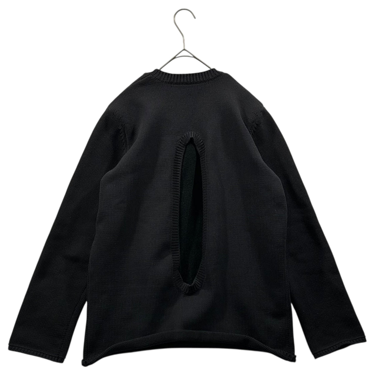 COMME des GARCONS 21AW Back Open Poly/Cotton Knit Size S