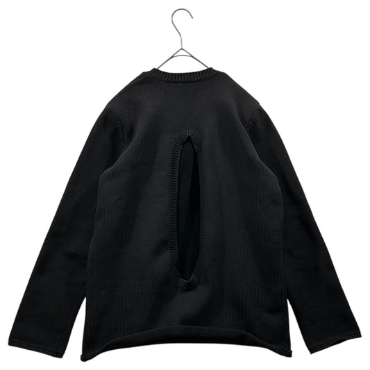 COMME des GARCONS 21AW Back Open Poly/Cotton Knit Size S