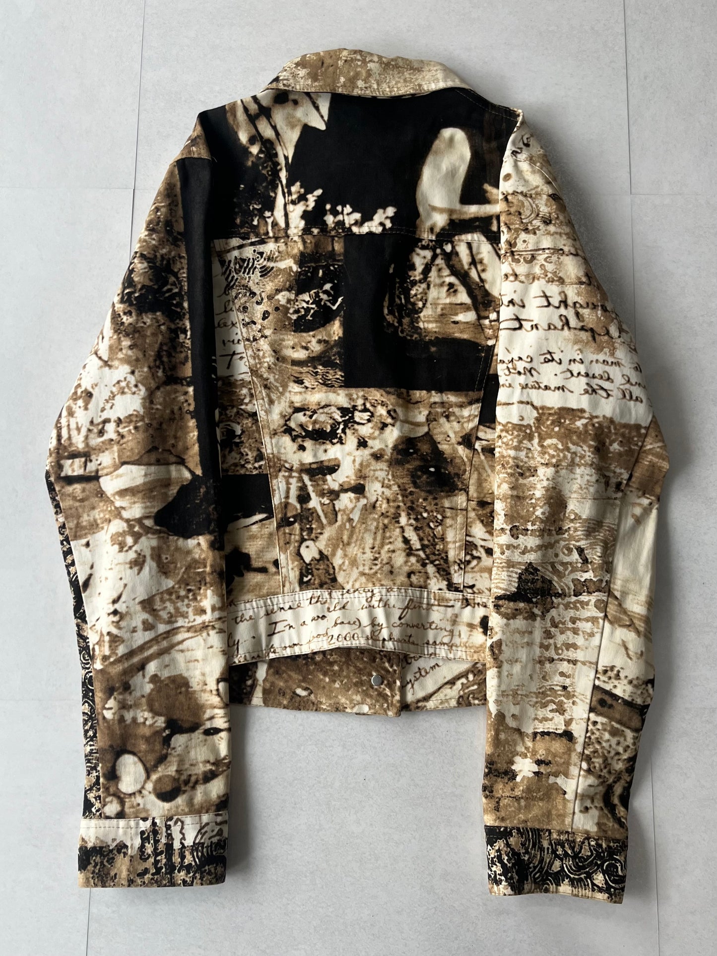 Vintage "HUEVO BLANCO" Cotton Jacket in Italy Size 44