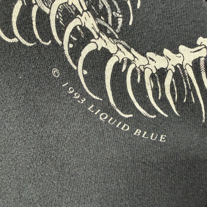 LIQUID BLUE 90s Vintage 1993 Medusa Graphic T-Shirt Size L