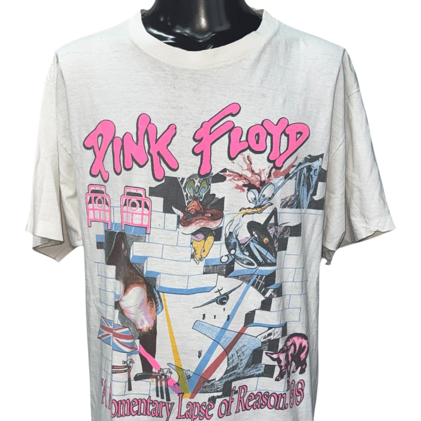 Pink Floyd 88 Momentary Lapse Reason T-Shirt Pink Size XL