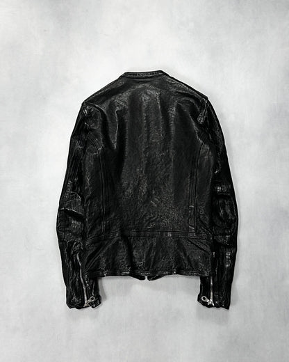 Isamu Katayama Backlash Garment Dyed Rider Jacket Size S
