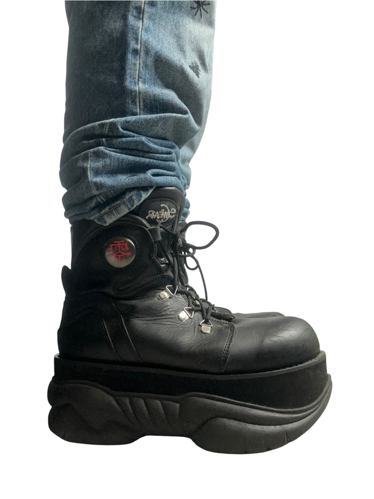 swear london Lace Up Platform Boots