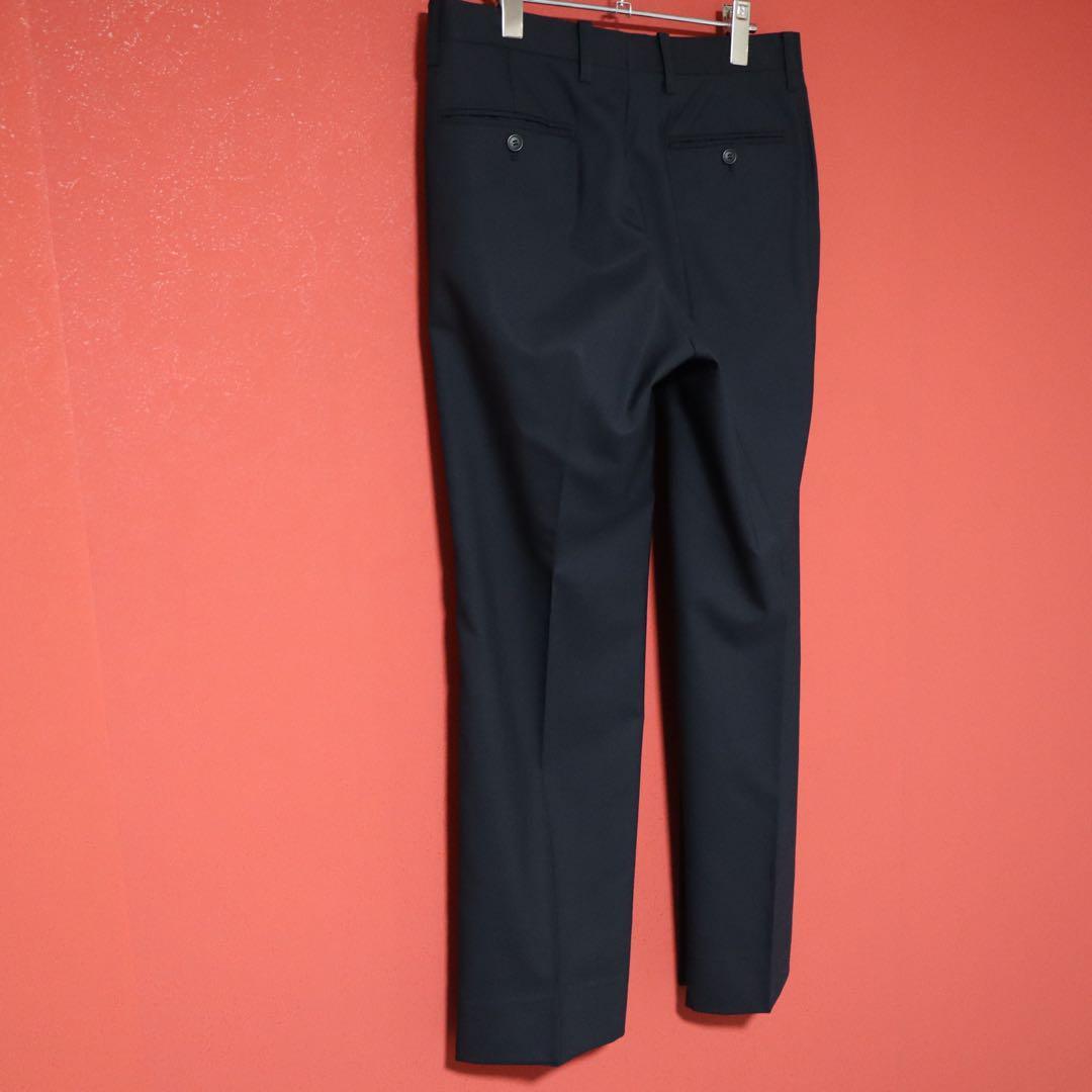 Issey Miyake 07AW Two-Pleated Wide Wool Slacks Size 2