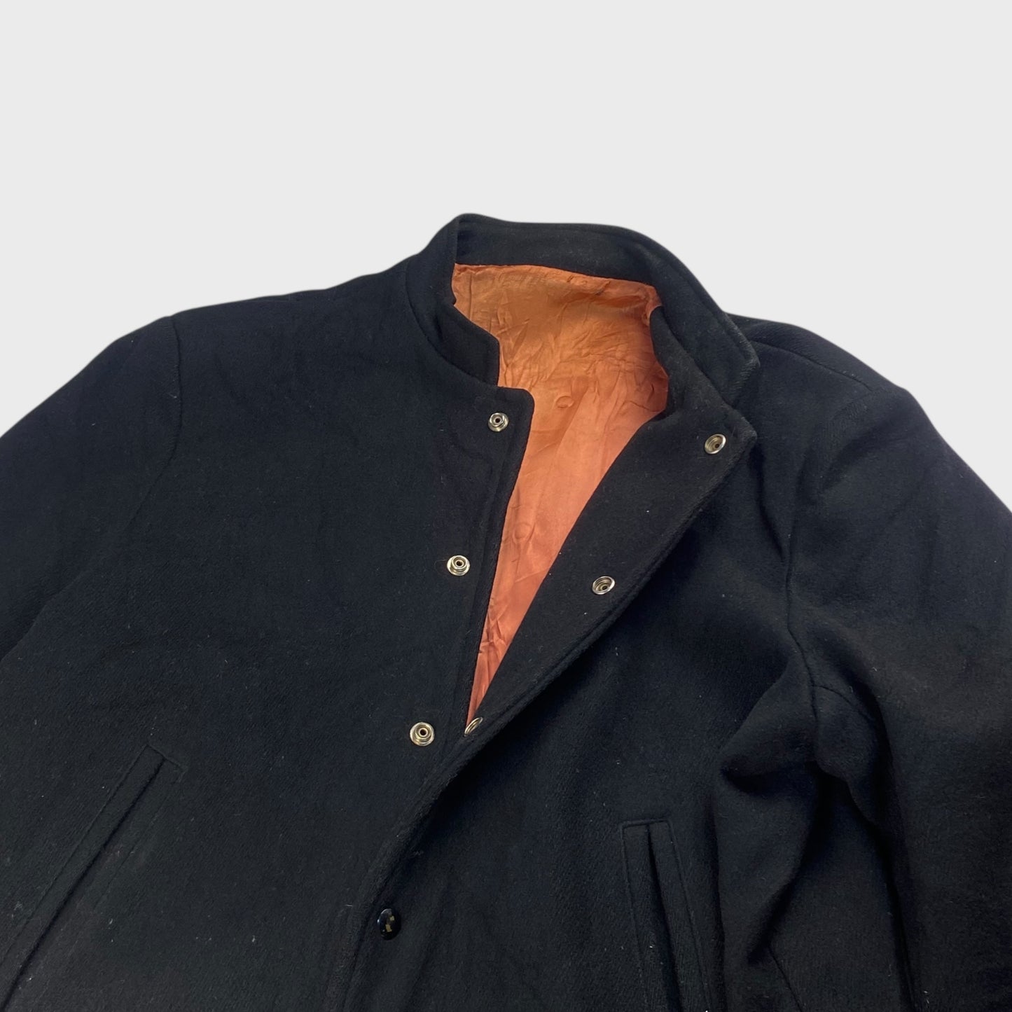 UNITED CARR Wool Jacket Black Size L