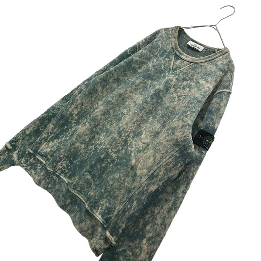 STONE ISLAND 22SS Off-Dye Crewneck Sweatshirt Size M