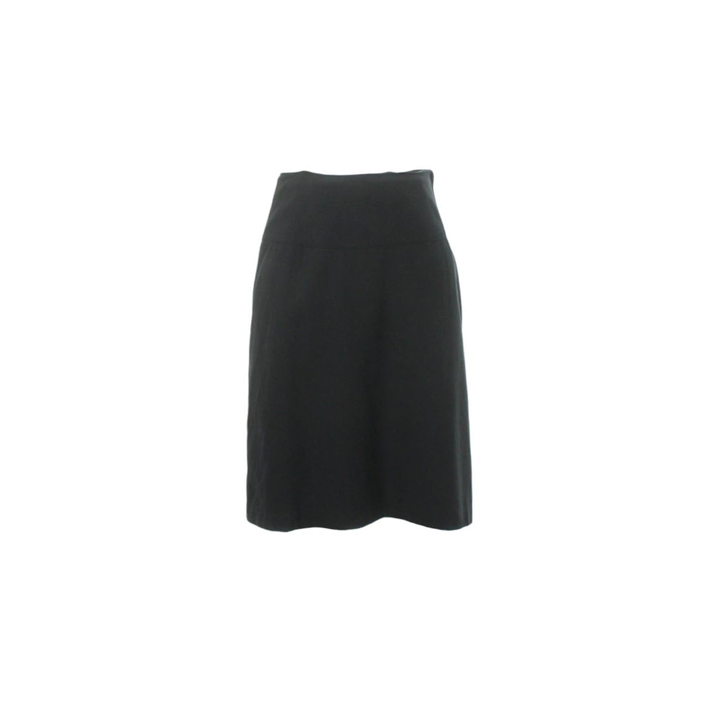 Maison Martin Margiela Black Cotton Midi Skirt Size 40