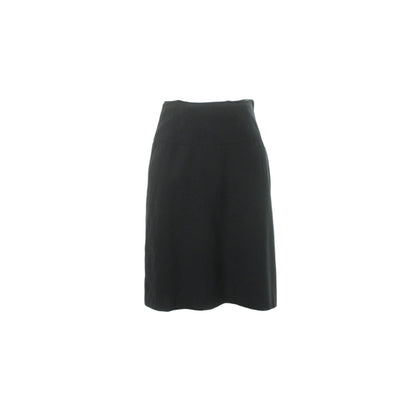 Maison Martin Margiela Black Cotton Midi Skirt Size 40