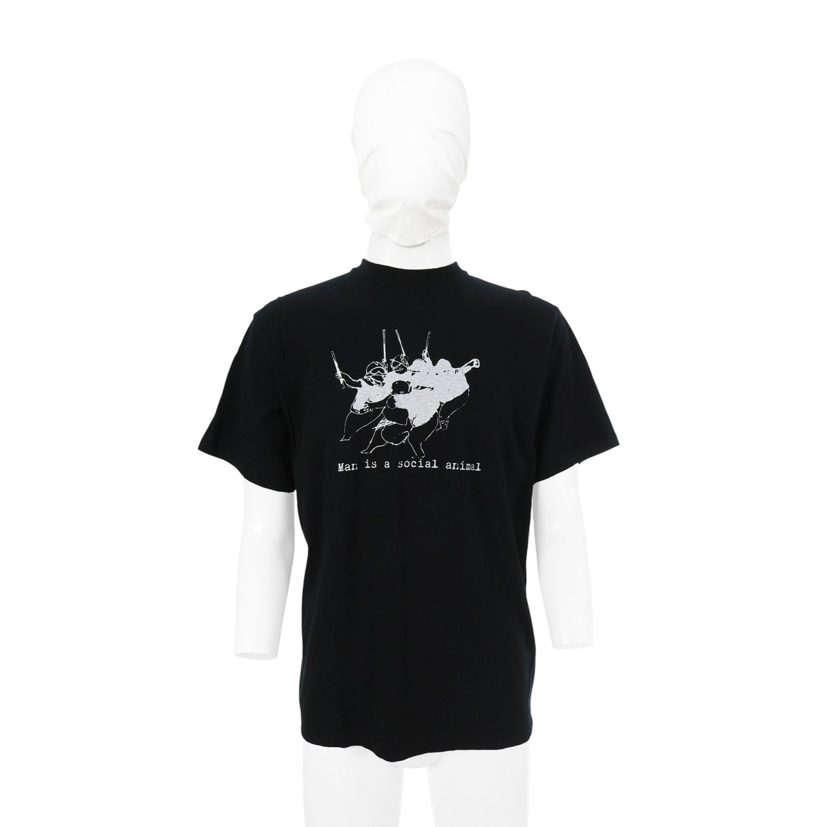 UNDERCOVER 01SS Black Cotton T-Shirt Size L