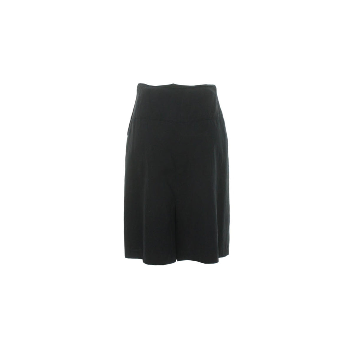 Maison Martin Margiela Black Cotton Midi Skirt Size 40