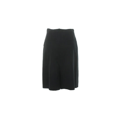 Maison Martin Margiela Black Cotton Midi Skirt Size 40
