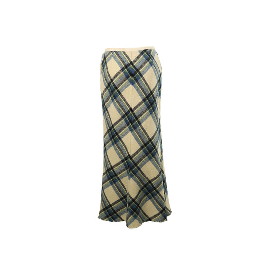 JUNYA WATANABE Beige Blue Blend Skirt