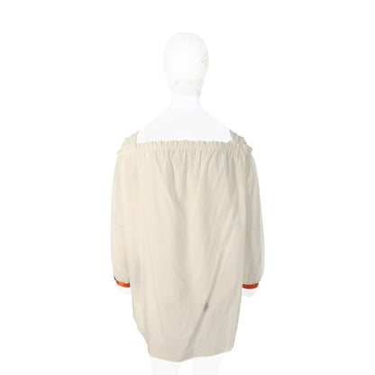UNDERCOVER 2013 S/S Multi Cotton Blend Sleeve Shirt Size 2