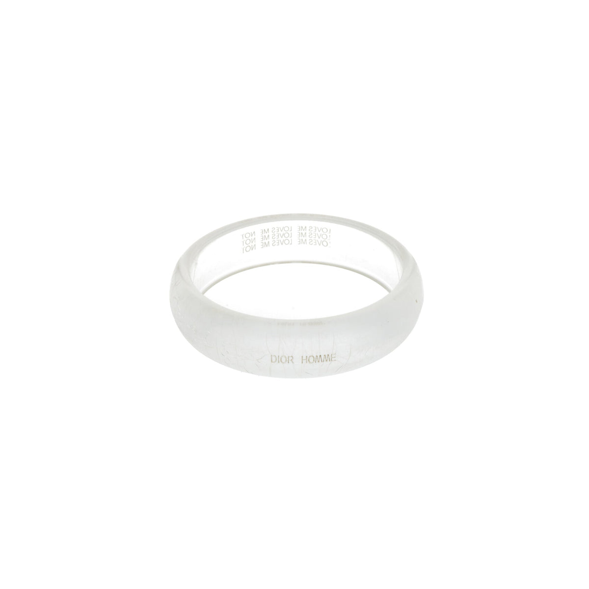 Dior HOMME 2007 S/S Clear Bracelet