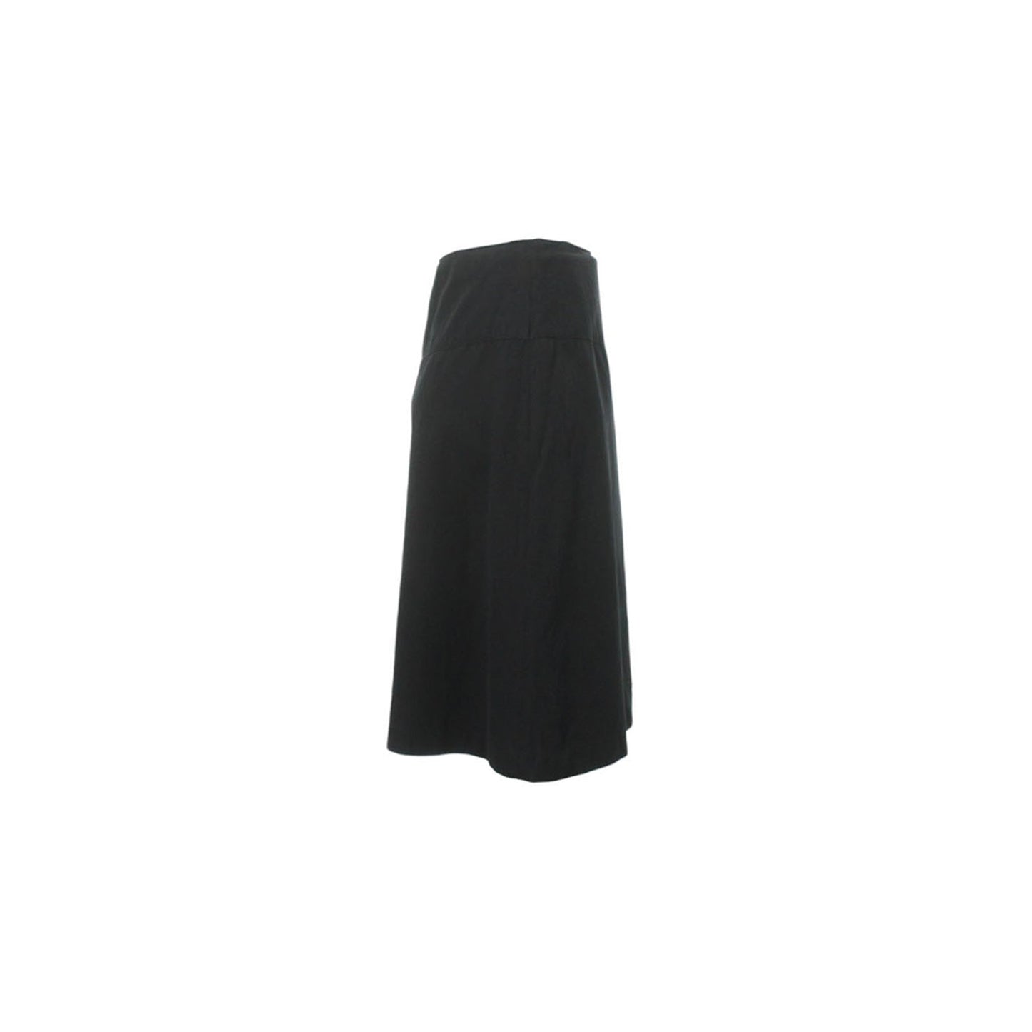 Maison Martin Margiela Black Cotton Midi Skirt Size 40