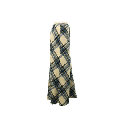 JUNYA WATANABE Beige Blue Blend Skirt