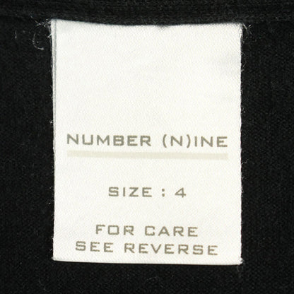 NUMBER (N)INE 2002 S/S Black Jacket Size 4